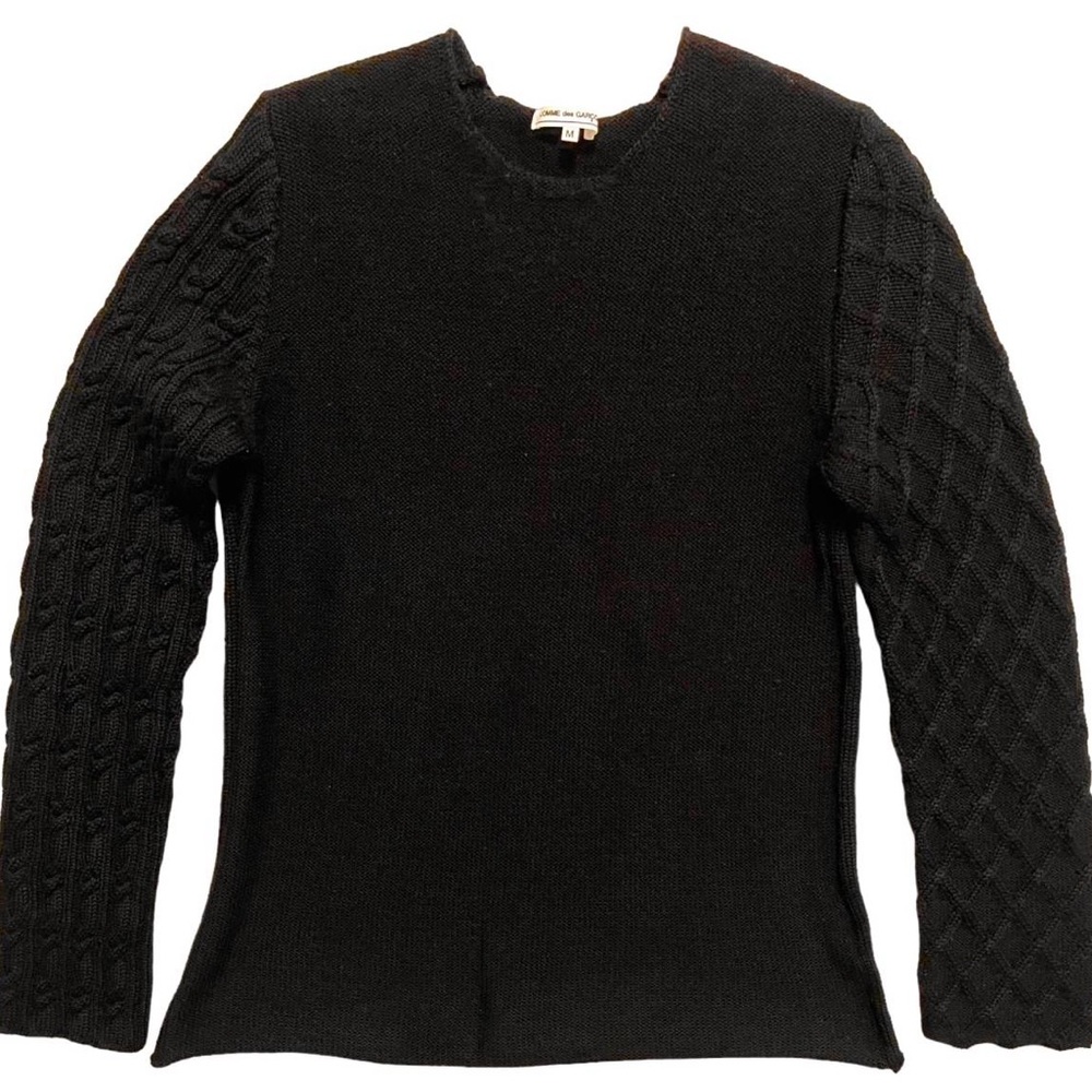Comme des Garcons Black Crewneck Sweater